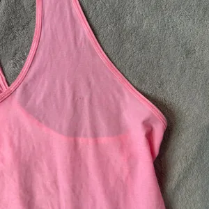 Lululemon Racerback Pleated Pink Tank Top Womens 8 Pink Curved Hem Athletic Yoga thumbnail 10