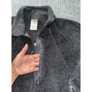 Patagonia Women's Black R1 Polartec Power Grid Full-Zip Fleece Jacket Sz Medium thumbnail 3