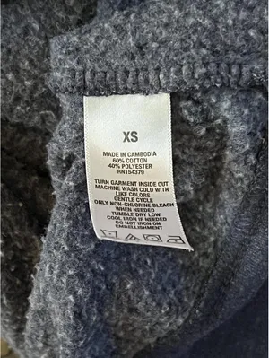 Aeropostale Vintage Y2K preppy East Coast 1987 hoodie size XS 💙 thumbnail 7