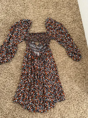 Altar'd State Fall Dress long sleeve thumbnail 3