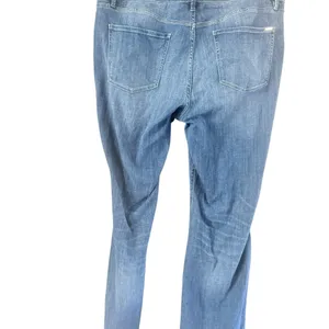 White House Black Market Light Blue Flare Jeans thumbnail 3