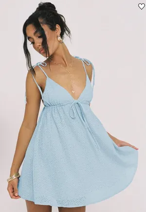 Princess Polly Eyelet Dress thumbnail 2