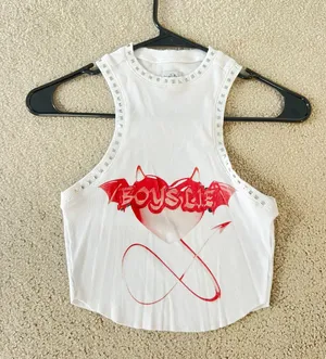 Boys Lie Crop Top thumbnail 1