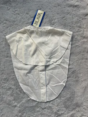 Vintage Blair NWT White Lace Collar Dickie False Blouse Shirt Front One Size thumbnail 5
