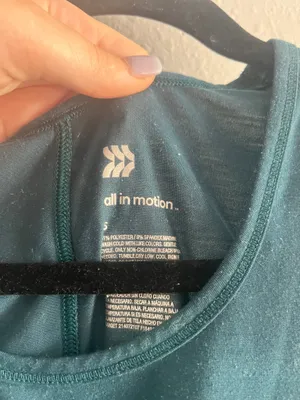 All in Motion Blue Tank thumbnail 3