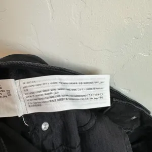 Abercrombie | The Flare Vintage Stretch Ultra High Rise Jeans in Black thumbnail 8