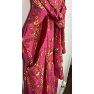 Free People Hot Tropics Jumpsuit Pink Orange Size 2 thumbnail 13