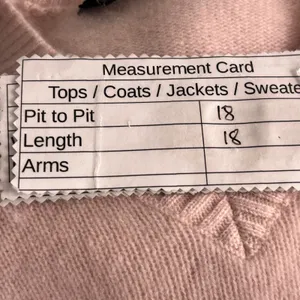 360‎ Cashmere Crop Sweater Pink Small thumbnail 8