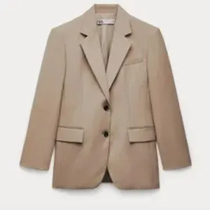 Zara Tan Blazer Pant 2 Piece Set Tan L/XL Career Professional Interview thumbnail 5