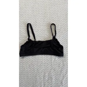 Skims Fits Everybody Scoop Neck Bralette Onyx Black Size M RN 158973 thumbnail 2