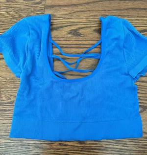 Aerie Ribbed Crop Top thumbnail 1