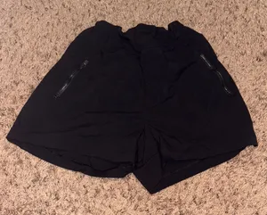 Athleta Midnight Black Active Shorts size 4 thumbnail 1