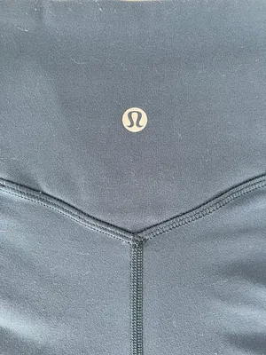 Lululemon High-rise Blue LeggingsIr With Hidden Back Pocket - Size 4 thumbnail 9