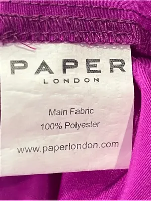 🌺Paper Of London Purple Sleeveless Halter Dress Size 12🌺 thumbnail 6