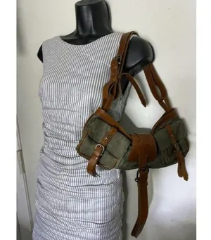 burberry gray brown shoulder bag thumbnail 9