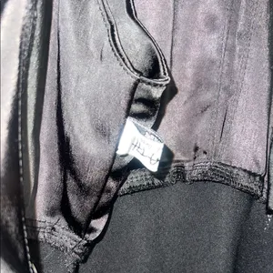 Flawed*** Small Black Satin Halter Neck Midi Dress thumbnail 11