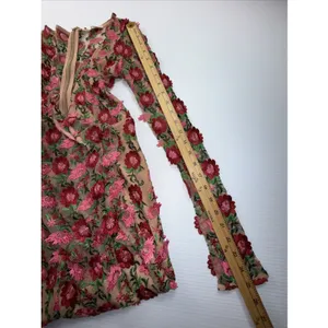 For Love and Lemons Amelia‎ Midi Floral Embroidered Dress Size M thumbnail 6