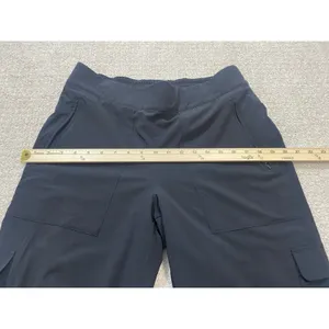 Athleta Pants Womens 12 Black Cargo Stretch Joggers Athletic Outdoor Zip Pocket thumbnail 11