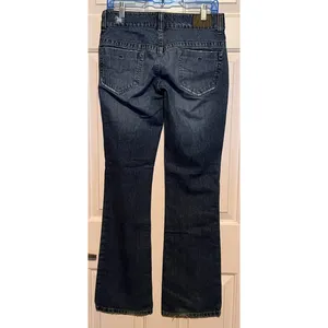 Guess‎ Jeans Women's Modele Flare Distressed Size 28 33" Inseam x 15" Waist x 8" thumbnail 2