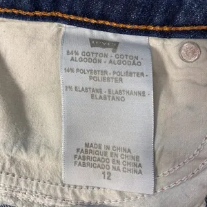 Levi's, The Original Jean Legging, Women's, 12, Low Rise, Indigo thumbnail 9