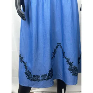 Lost + Wander Riviera Midi Blue Medium Dress thumbnail 5