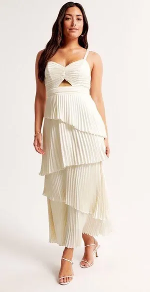 Abercrombie White Dress thumbnail 1