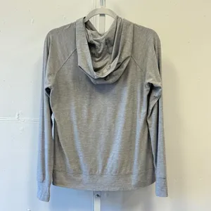 Kyodan Womens Gray Space Dye Activewear Hoodie Pullover Thumbholes Small thumbnail 2