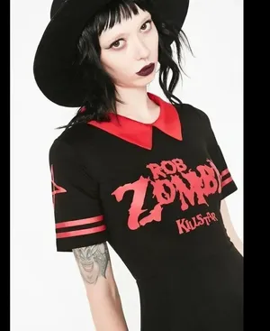 Killstar x Rob Zombie Dead City Skater Dress Size large thumbnail 3