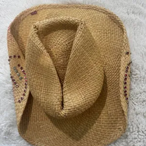 Bullhide Women's Tan and Yellow Hat thumbnail 2