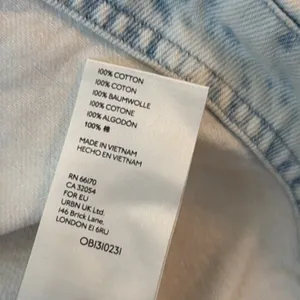 NWOT Free People Katie Icing Sugar Button Up Preppy Boho Denim Mini Swing Dress thumbnail 5
