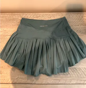 Goldhinge Blue Pleated Skirt thumbnail 3