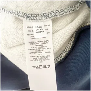 Anthropologie Pilcro 3/4 Zip Pullover Sweater Rugby Style Collared Size XS Blue thumbnail 12