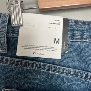 KanCan | Distressed Medium Wash High Rise Denim Shorts NWT Size M thumbnail 3