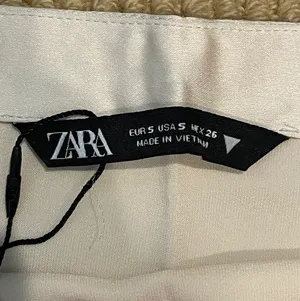 ZARA A -line Satin Midi Skirts size S thumbnail 3