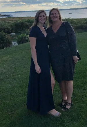 Lulus Navy Blue Maxi Wrap Dress thumbnail 2