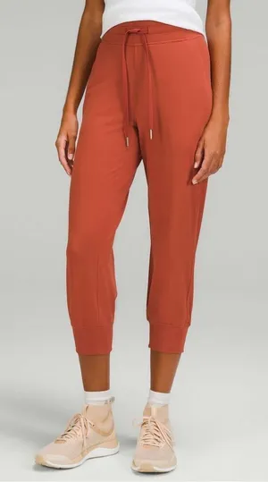 Lululemon Ready to Rulu High-Rise Cropped Jogger in Red Rock Size 12 thumbnail 1