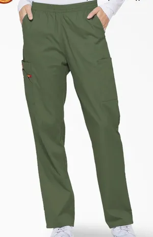 Dickies Green Straight Leg Cargo Scrubs Pants Women’s Small thumbnail 1