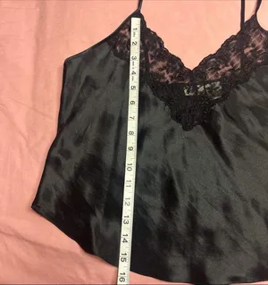 Vintage Black Lace Lingerie Top thumbnail 6