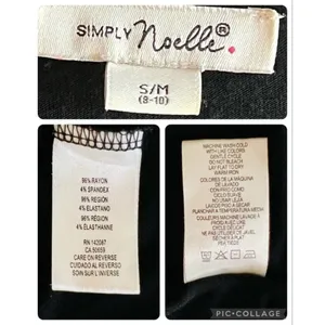 Black top by Simply Noelle, Size S/M thumbnail 7