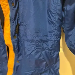 Columbia Vintage Women’s Sportswear Winter Coat-Navy,Yellow,Black-size M thumbnail 12