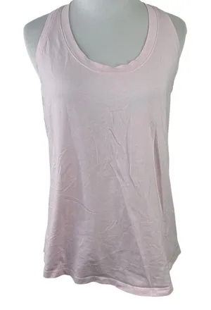 Lululemon Women's Light Pink Raceback Tank Top Shirt thumbnail 1