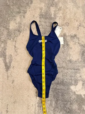 NWT Arena Navy Blue Eco Swimwear with White Tag thumbnail 3