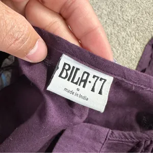 Bila77 Women’s Kelsey Maxi Dress Sleeveless Smocked Tiered V-Neck in Purple S thumbnail 11