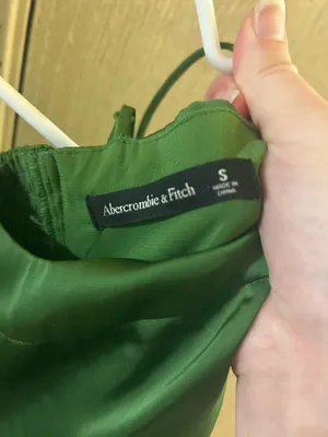 Abercrombie and Fitch Emerald Green Formal Dress thumbnail 5