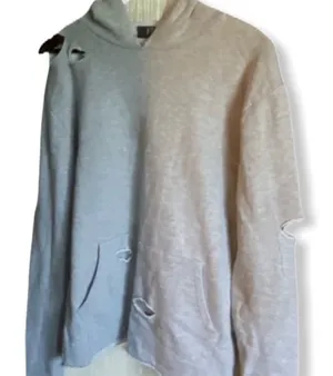 ELUX Los Angeles Destroyed Hoody Sweatshirt thumbnail 1