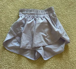 Lilac Lululemon Hotty Hot Shorts thumbnail 1