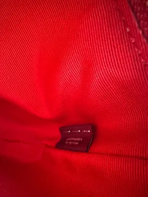 COACH Mini Payton Bag Signature Canvas Leather CEL06 Crimson Red NWT thumbnail 6