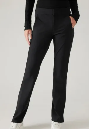 Athleta Stella flare trouser black sz 4‎ thumbnail 1