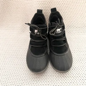 Sorel Black Gray Out 'N About III Classic Waterproof Ankle Boot NWOB 7.5 NL4431 thumbnail 3