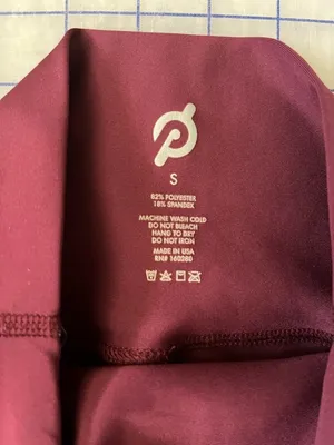 Peloton Flex Leggings in Burgundy Together We‎ Go Far Size S thumbnail 4
